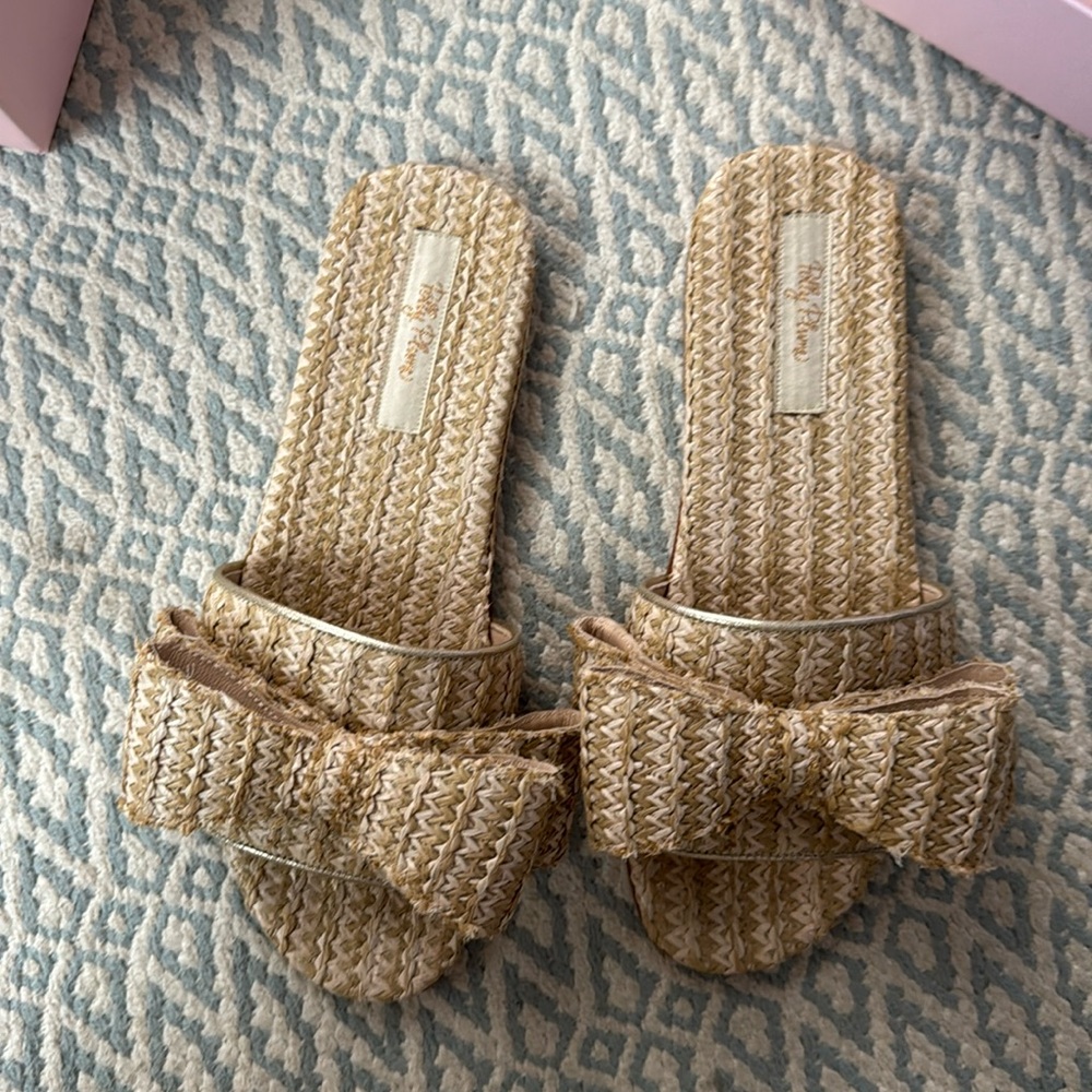 Polly plume Lola bow la isla bonita sand sandals